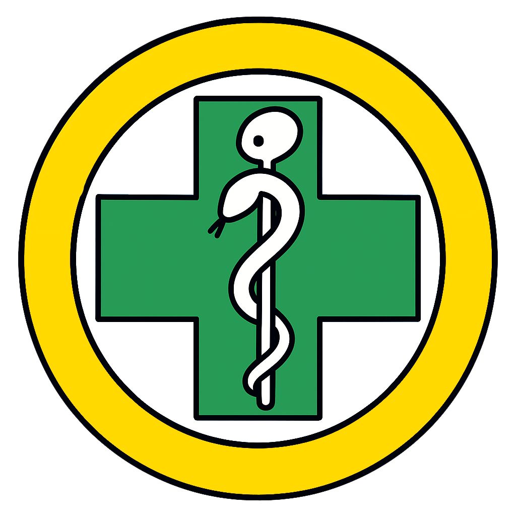 Cartoon image of dental logo